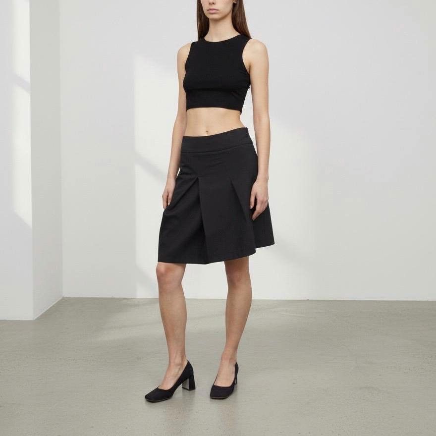 Cop Copine The Cop Copine Neutral Pleated Skirt Size 27" / US 4 / IT 40 - 2 Thumbnail