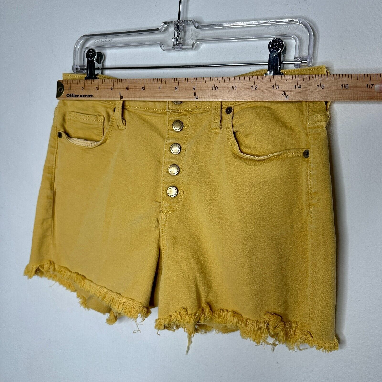 Other Universal Thread Button Fly Cut Off Raw Hem Shorts 8 / 29 Size 29" - 10 Thumbnail