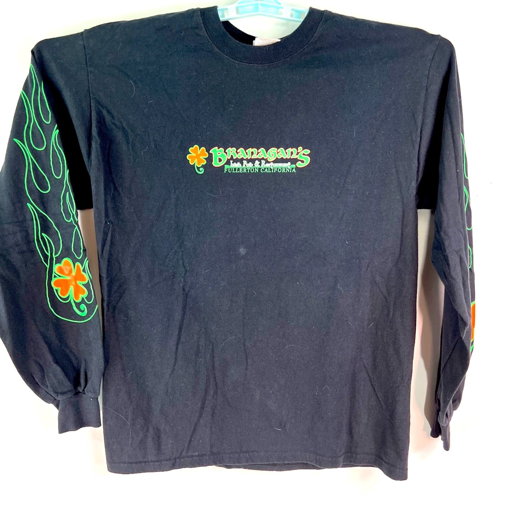 Vintage Beefy-T Branagan's Irish Pub T Shirt Men Graphic Black Size M Size US M / EU 48-50 / 2 - 3 Thumbnail