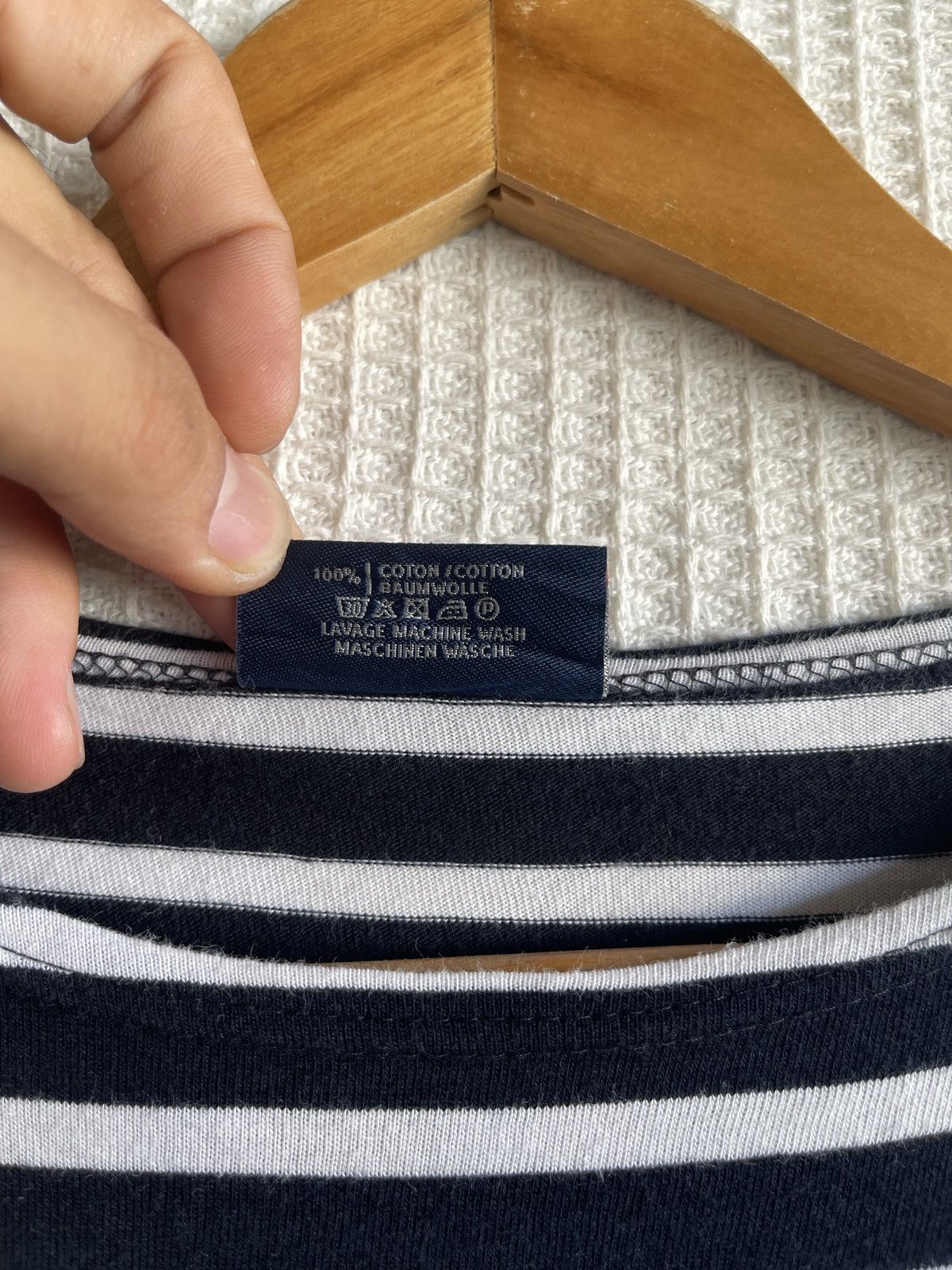 Saint James VINTAGE 90s🔥SAINTS JAMES🔥Striped Sailor Boat Neck Longsleeve Size US XS / EU 42 / 0 - 6 Thumbnail