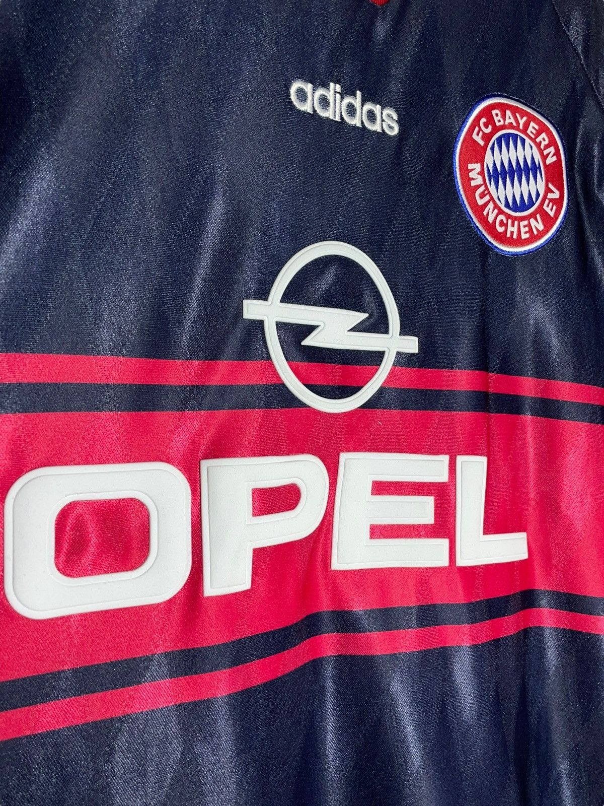 Adidas × Vintage Bayern Munchen Adidas 1997/99 Home VIN Football Shirt Size US XL / EU 56 / 4 - 7 Thumbnail