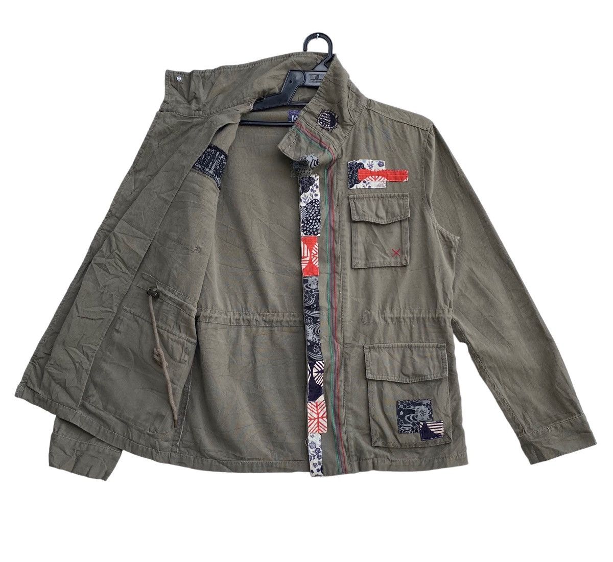 Japanese Brand Miyabi Musubiu japanese traditional patchwork feild jacket Size US M / EU 48-50 / 2 - 6 Thumbnail