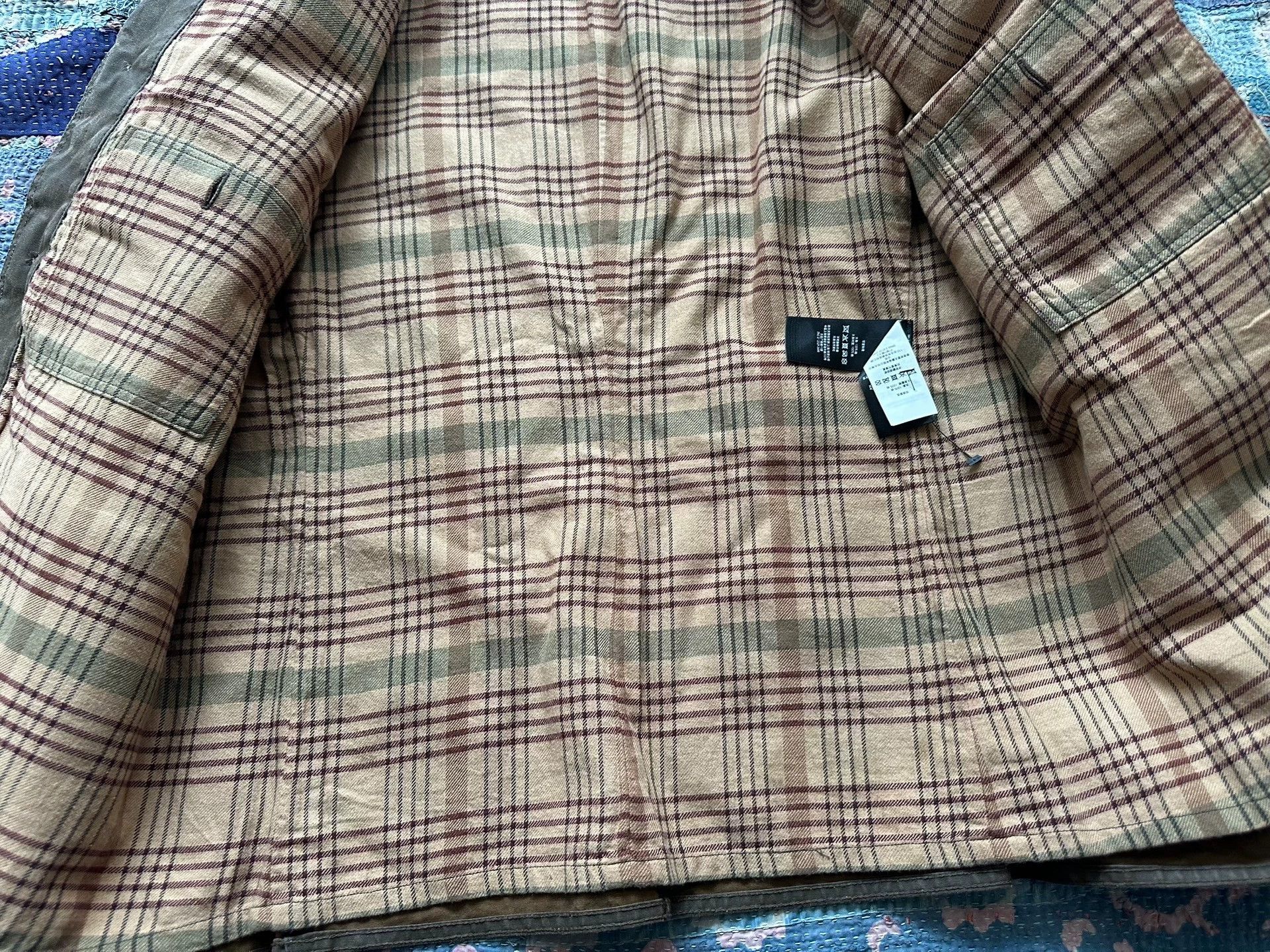 RRL Ralph Lauren rrl waxed corduroy panel jacket Size US M / EU 48-50 / 2 - 7 Thumbnail
