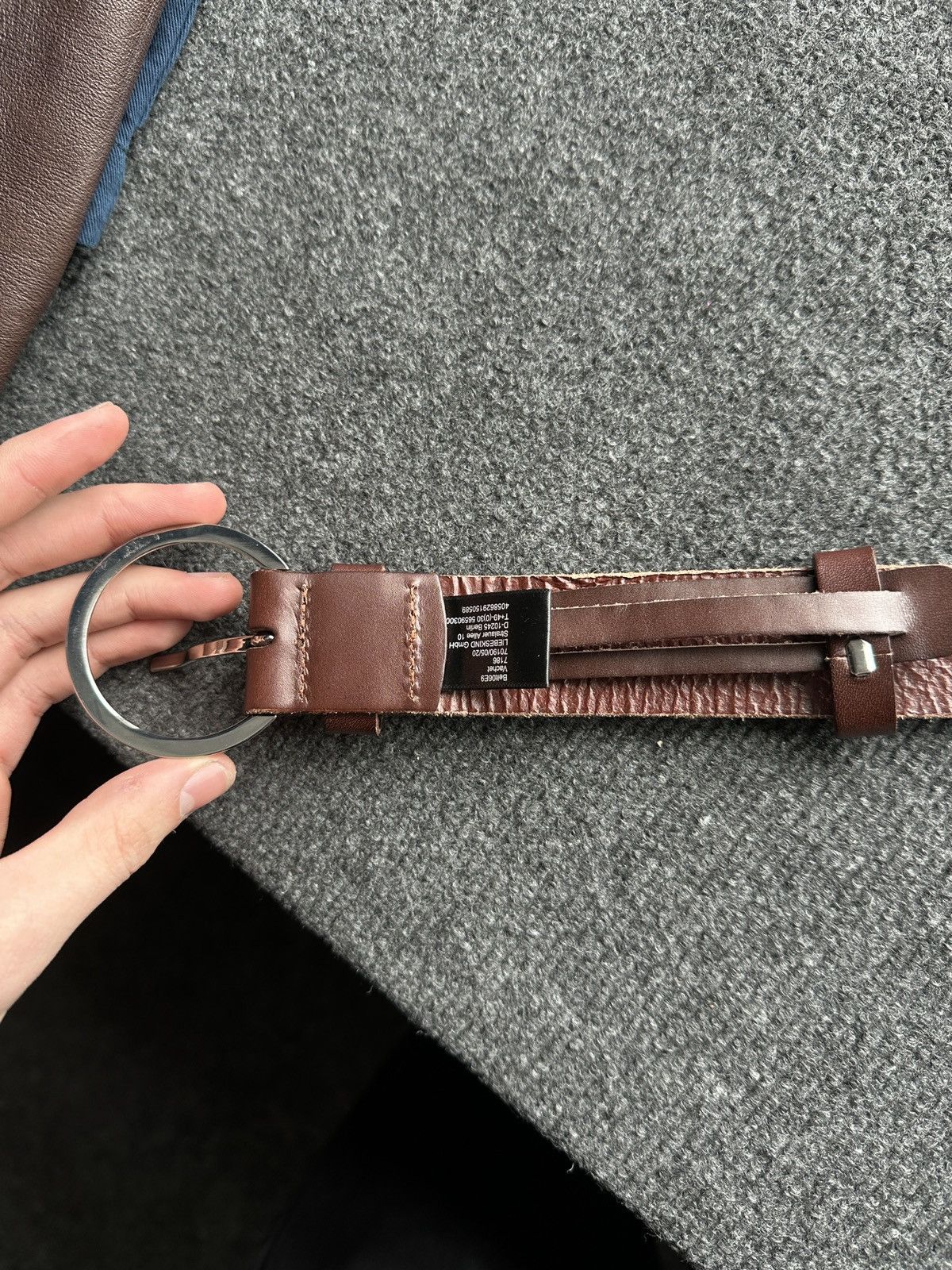 LIEBESKIND BERLIN 🚨 RARE VINTAGE LIEBESKIND BERLIN BROWN LEATHER BELT Size ONE SIZE - 7 Thumbnail