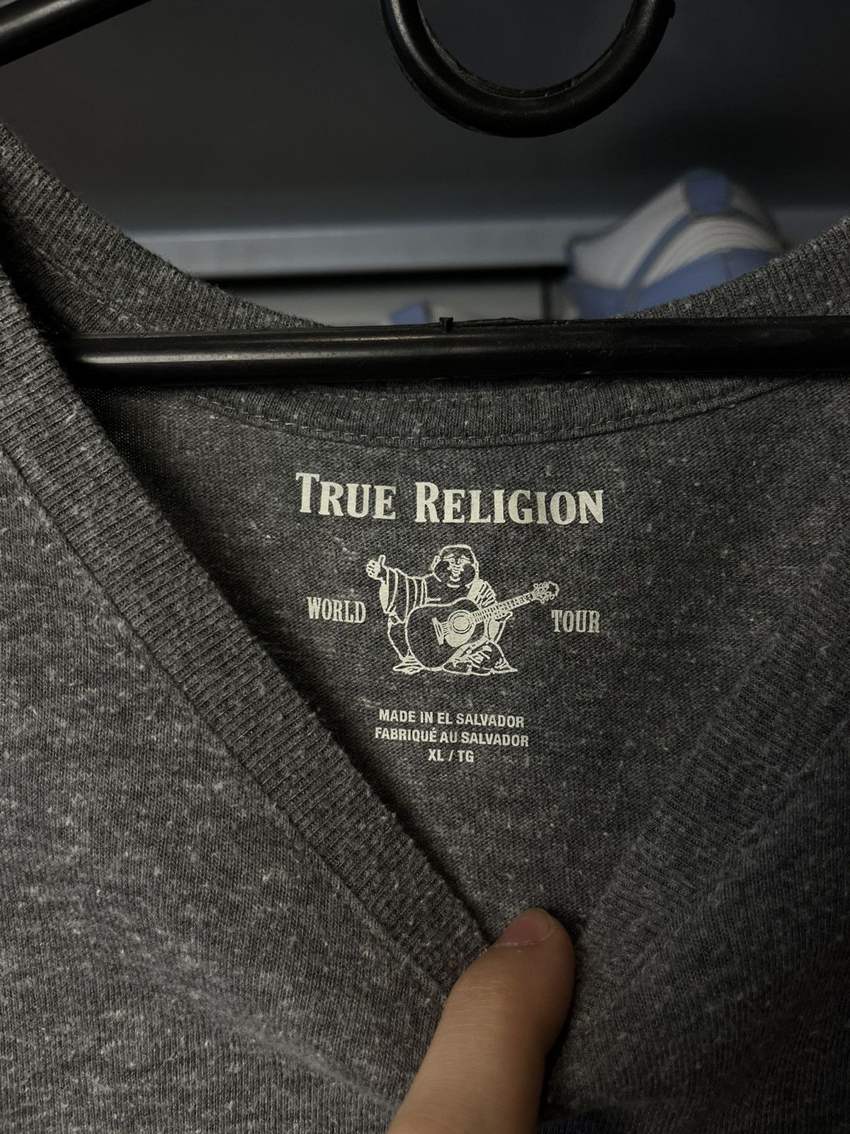 True Religion Mens Vintage True Religion T Shirt y2k streetwear tee Size US XL / EU 56 / 4 - 5 Thumbnail