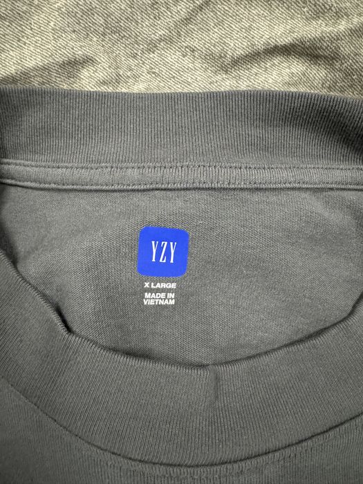 Gap UNRELEASED YZY GAP LONG SLEEVE (DARK GREY - XL) | Grailed