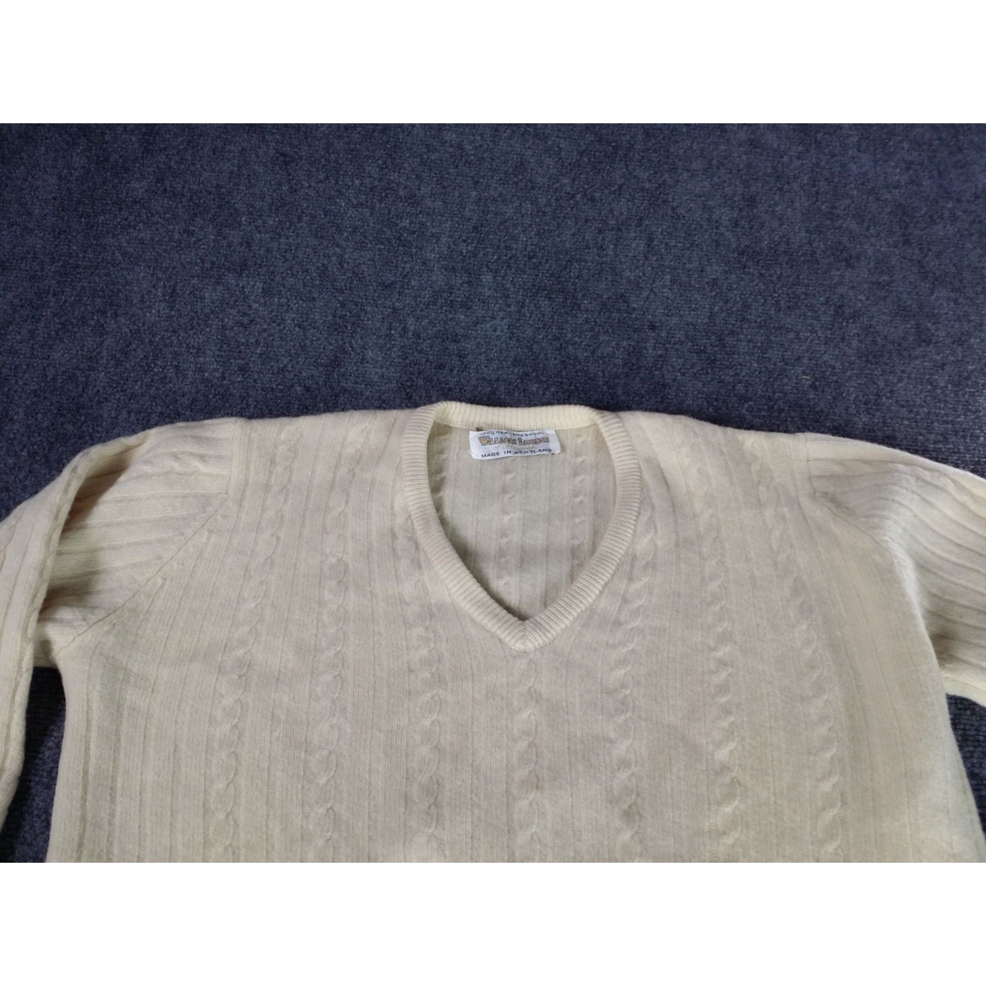 Vintage Vintage William Locke Of Harwick Lambswool Sweater women Sz Size M / US 6-8 / IT 42-44 - 2 Thumbnail
