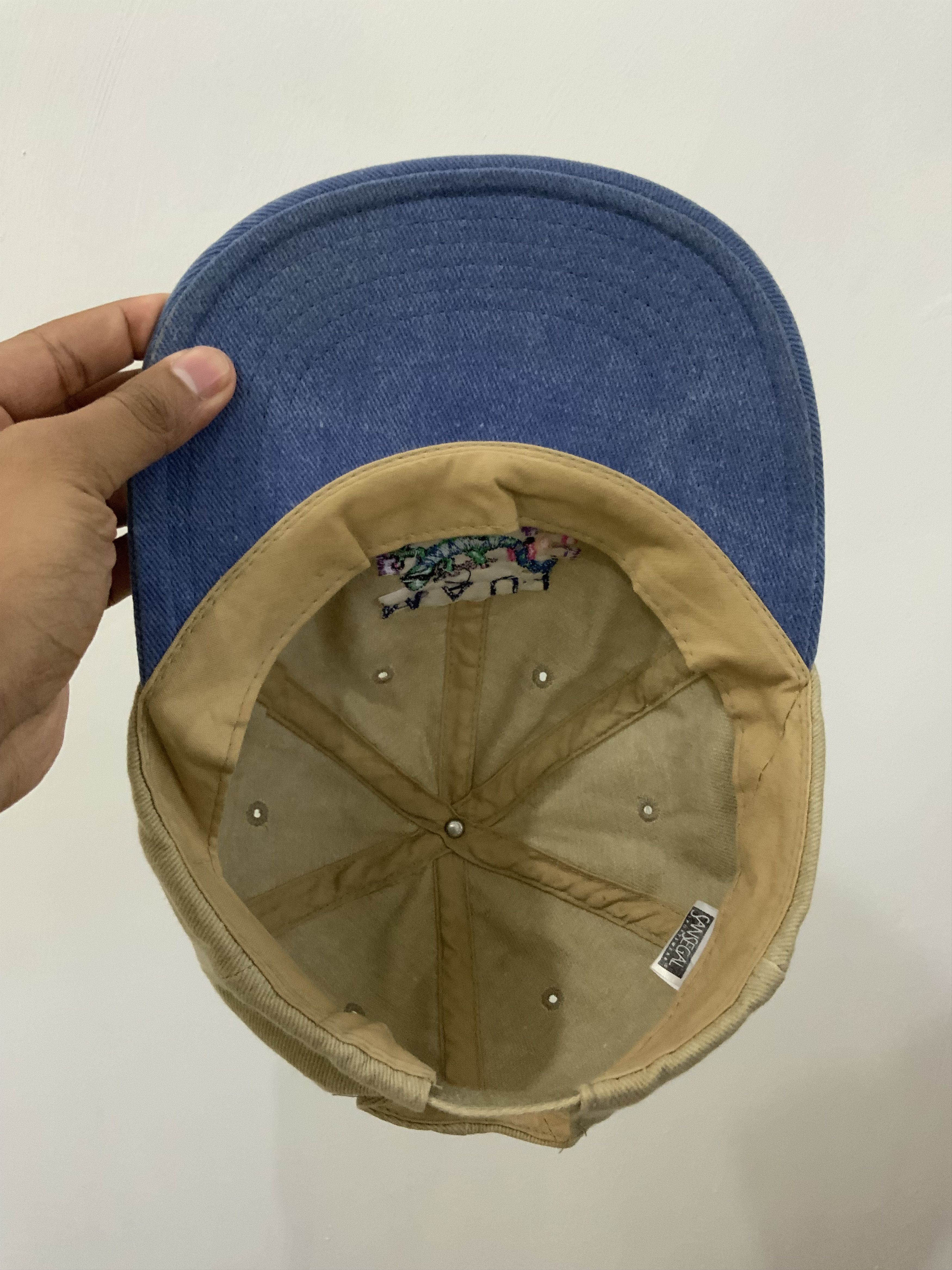 Vintage Maui Streetwear Denim Embroidery Hat Cap Size ONE SIZE - 5 Thumbnail