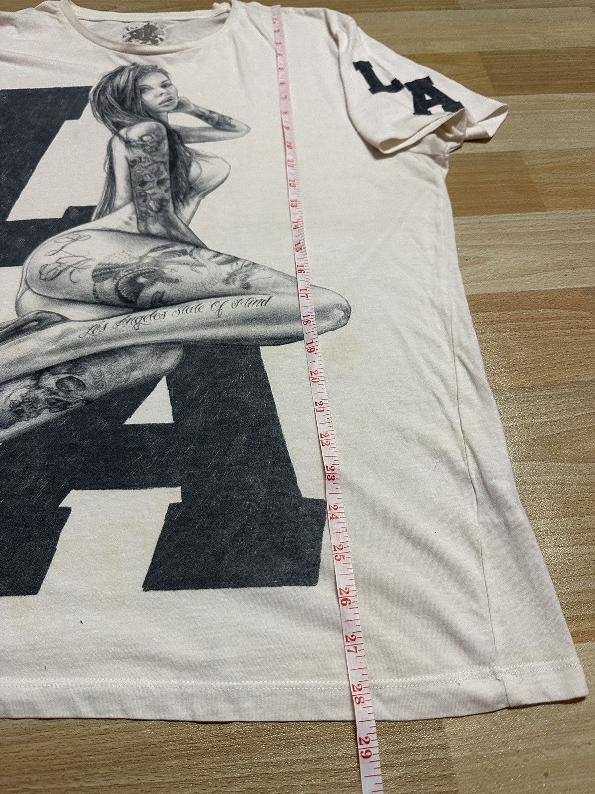 Cedarwood State × Japanese Brand Girl “Los Angeles State of Mind” Rare Tee Size US XL / EU 56 / 4 - 17 Thumbnail
