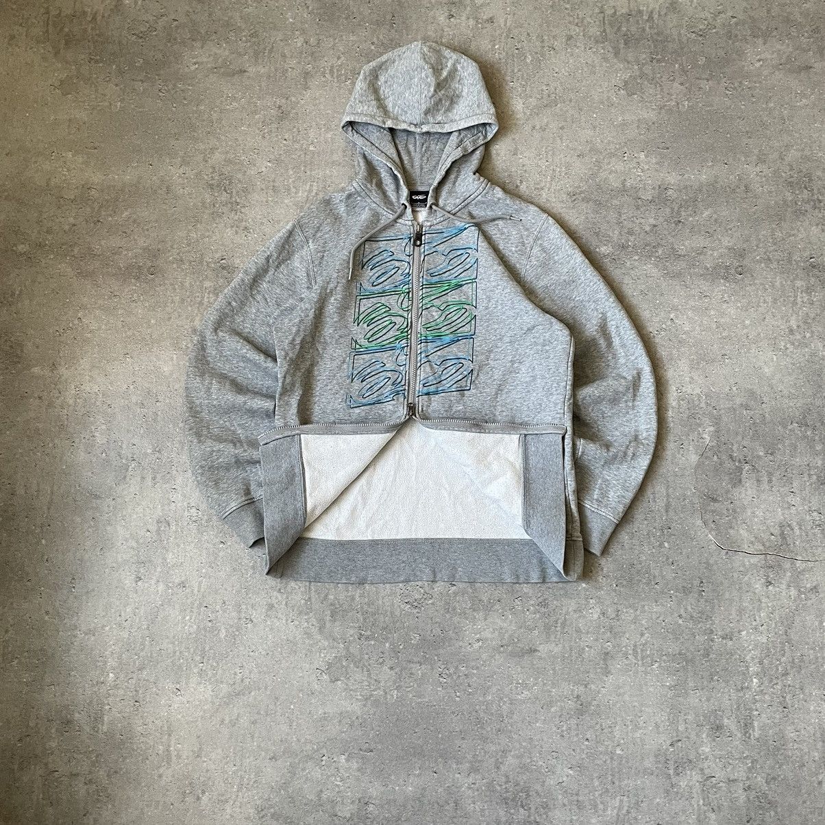 Nike × Nike ACG × Vintage Vintage 90s Nike 6.0 Big Central Logo Double Sided Zip-Up Size US M / EU 48-50 / 2 - 2 Thumbnail