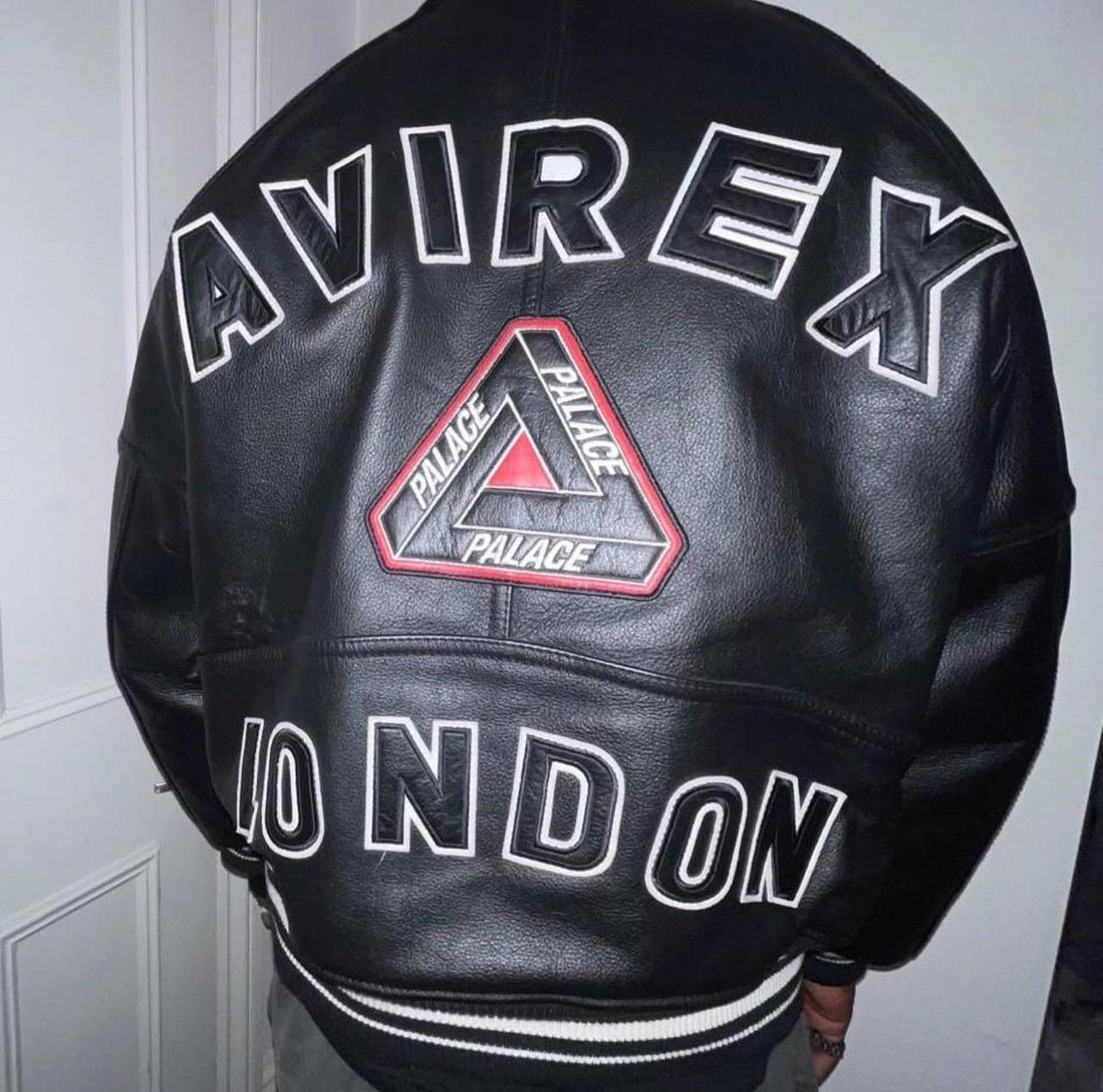 Palace x Avirex Zip Hood Black