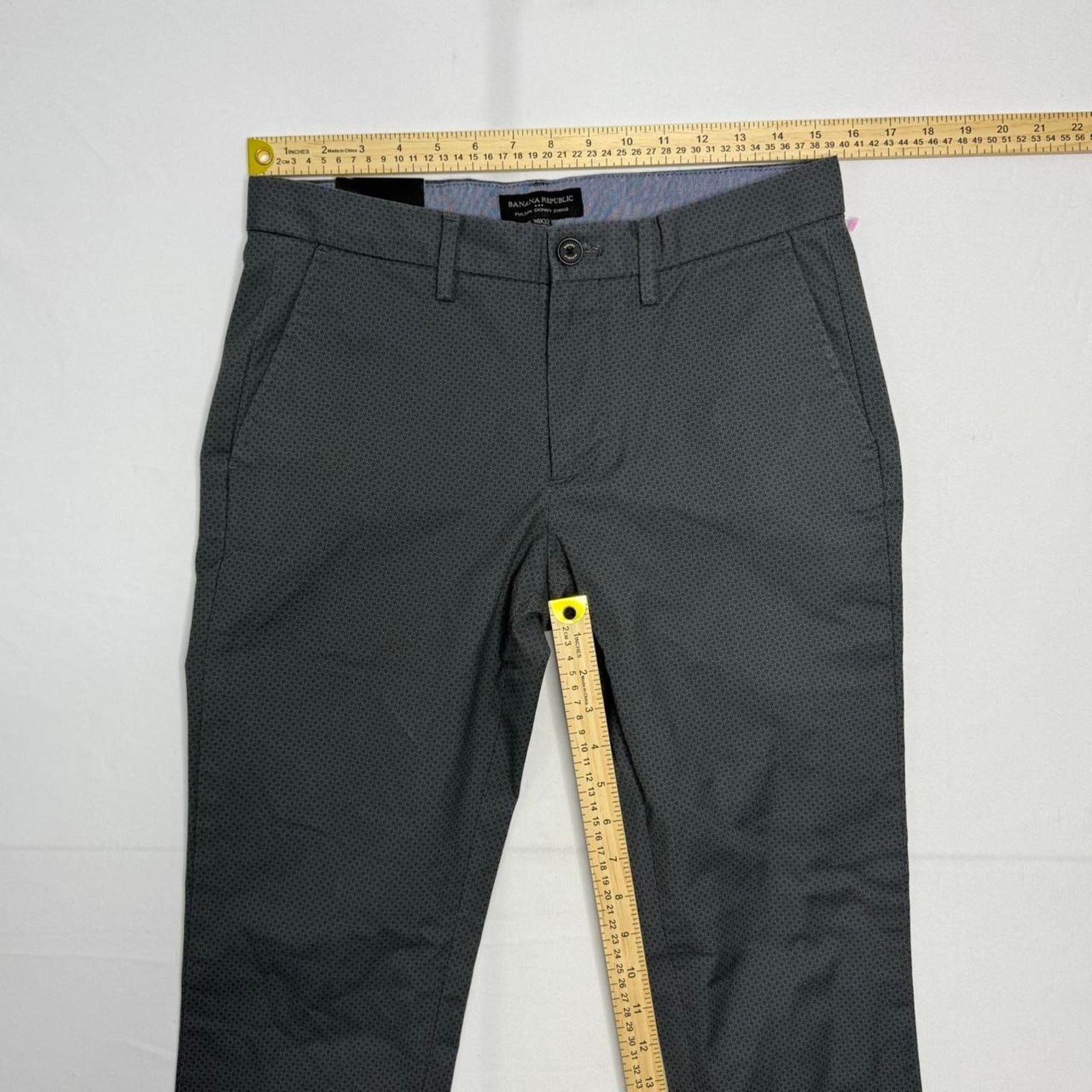 Banana Republic Banana Republic Grey Trousers Pants Straight Leg Size 30x32 Size US 30 / EU 46 - 5 Thumbnail