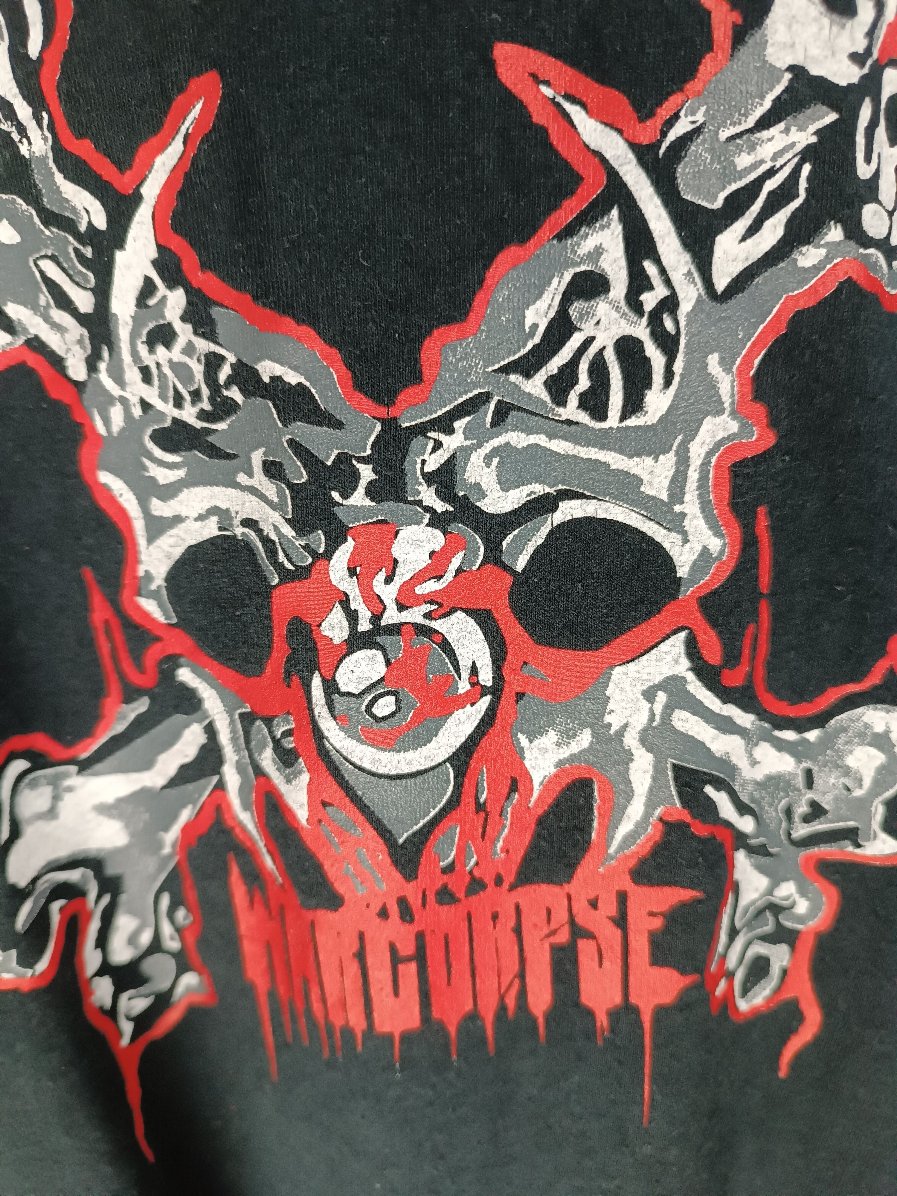 Band Tees VINTAGE WARCORPSE ONE MAN D-BEAT PUNK ROCK TEES Size US XL / EU 56 / 4 - 7 Thumbnail