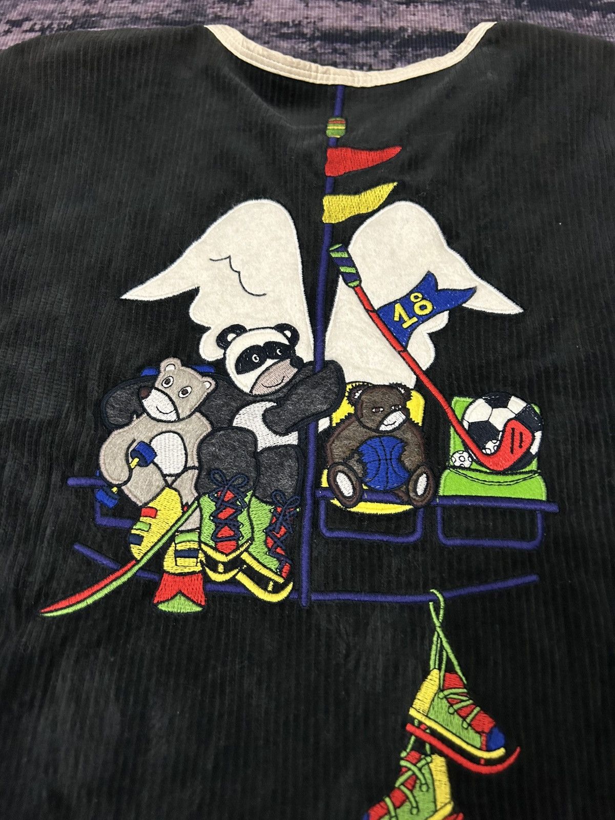 Jean Charles De Castelbajac Jean Charles De Castelbajac Family Liff Corduroy Jacket Size US L / EU 52-54 / 3 - 3 Thumbnail