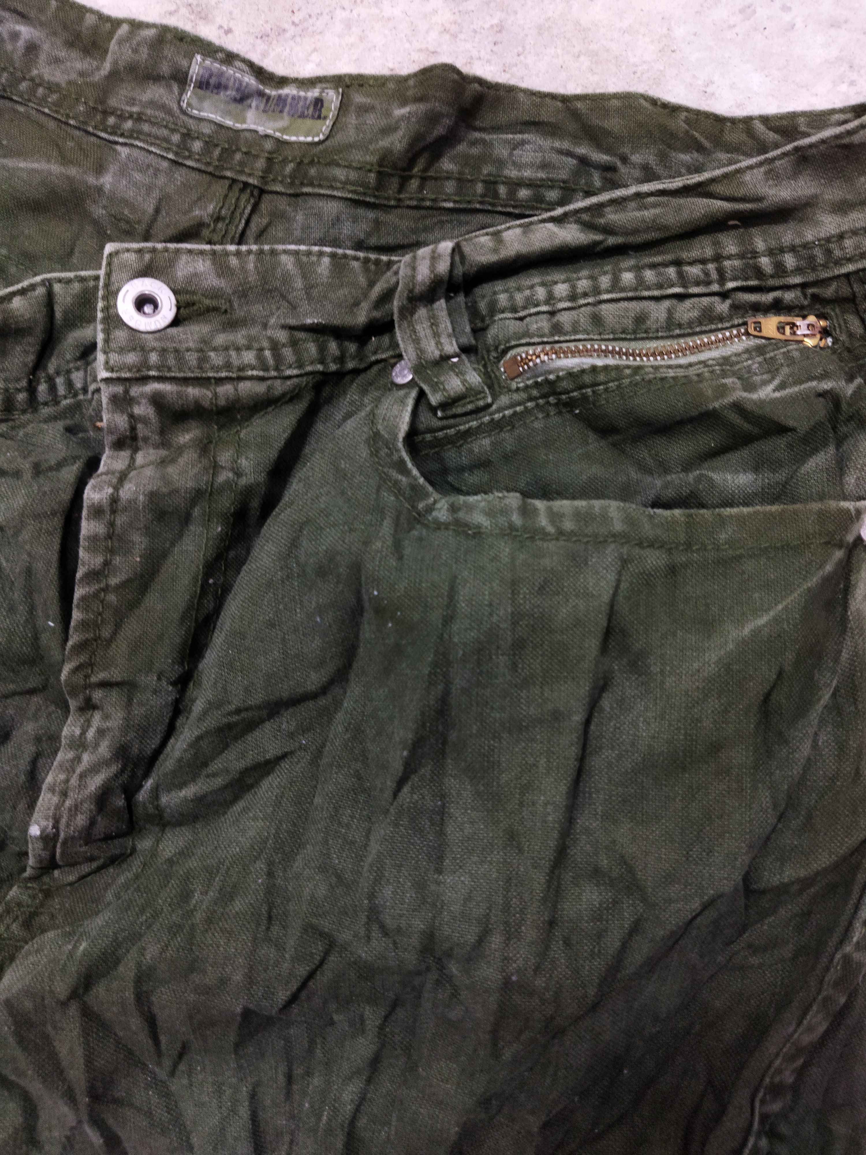 Japanese Brand Back Number Jeans Size US 35 - 3 Thumbnail