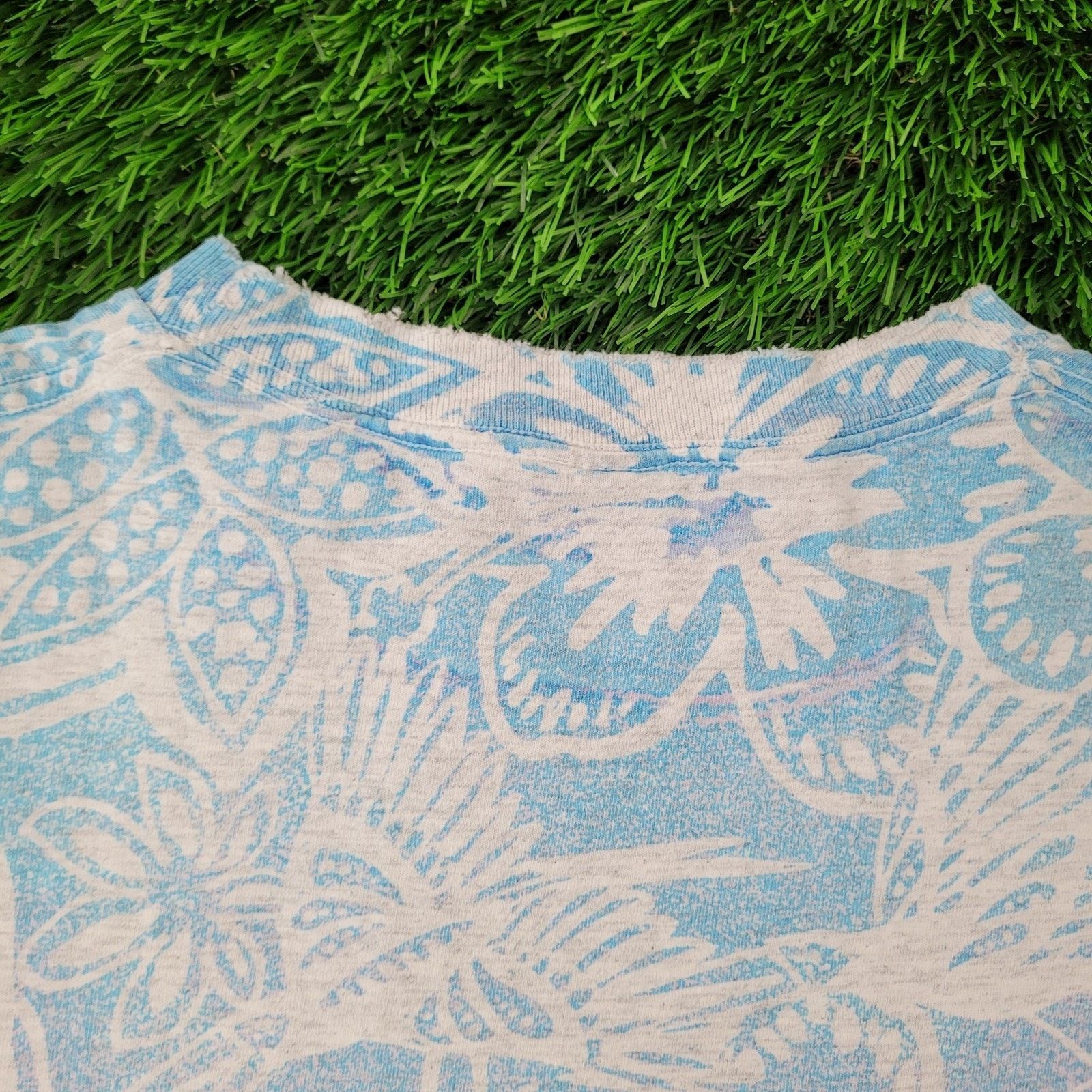 Other Vintage 80s Tropical Hawaii Shirt Womens Large 21x26 AOP USA Size L / US 10 / IT 46 - 6 Thumbnail