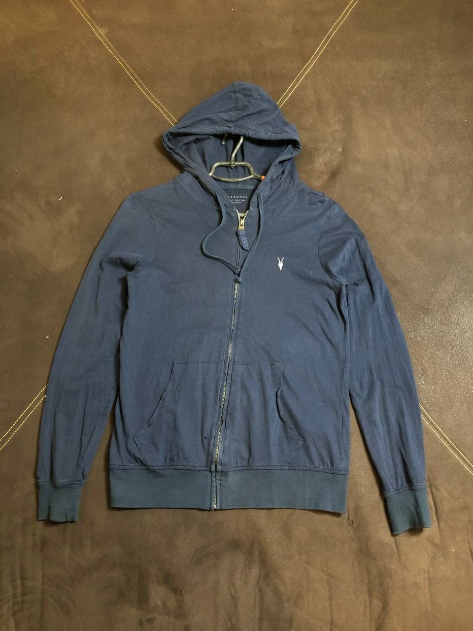 Allsaints VINTAGE Y2K ALLSAINTS ZIP HOODIE HOOD RARE Size US XS / EU 42 / 0 - 1 Thumbnail