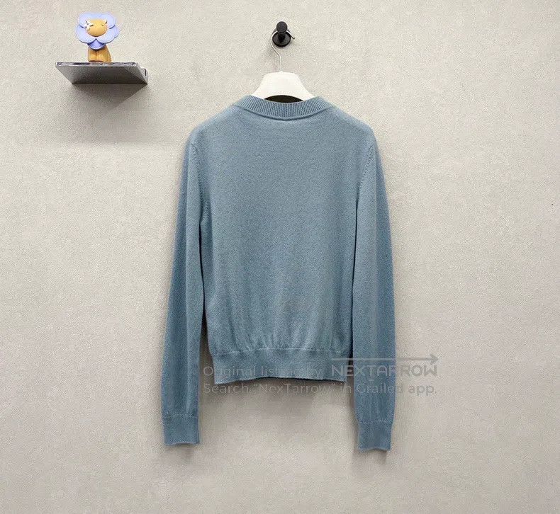 Hermes Hermes Blue knitted sweater Size XS / US 0-2 / IT 36-38 - 3 Thumbnail