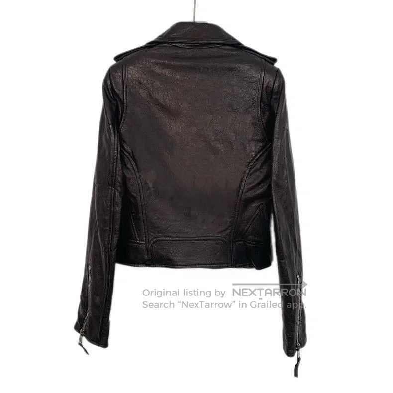 Balenciaga Balenciaga Purple Brown Leather Motorcycle Jacket. Size US S / EU 44-46 / 1 - 2 Thumbnail