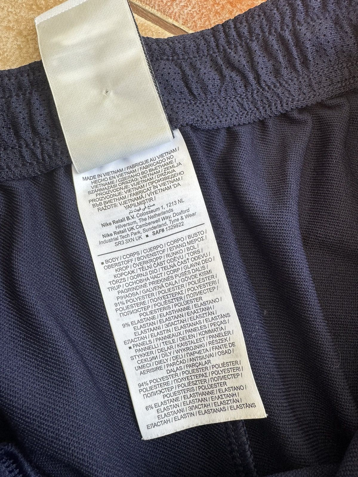 Nike Nike Brazil 2022-2023 Soccer Track Pants Football Jersey Kit Size US 30 / EU 46 - 7 Thumbnail