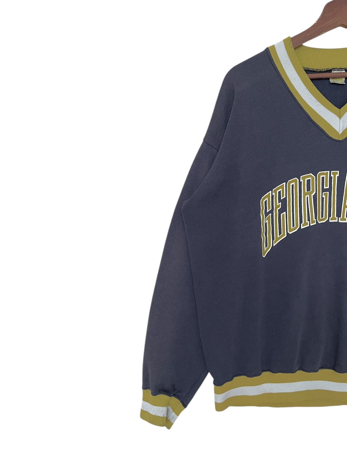 Russell Athletic × Vintage True Vintage Georgia Tech University Sweatshirt 1970s Size US XL / EU 56 / 4 - 3 Thumbnail