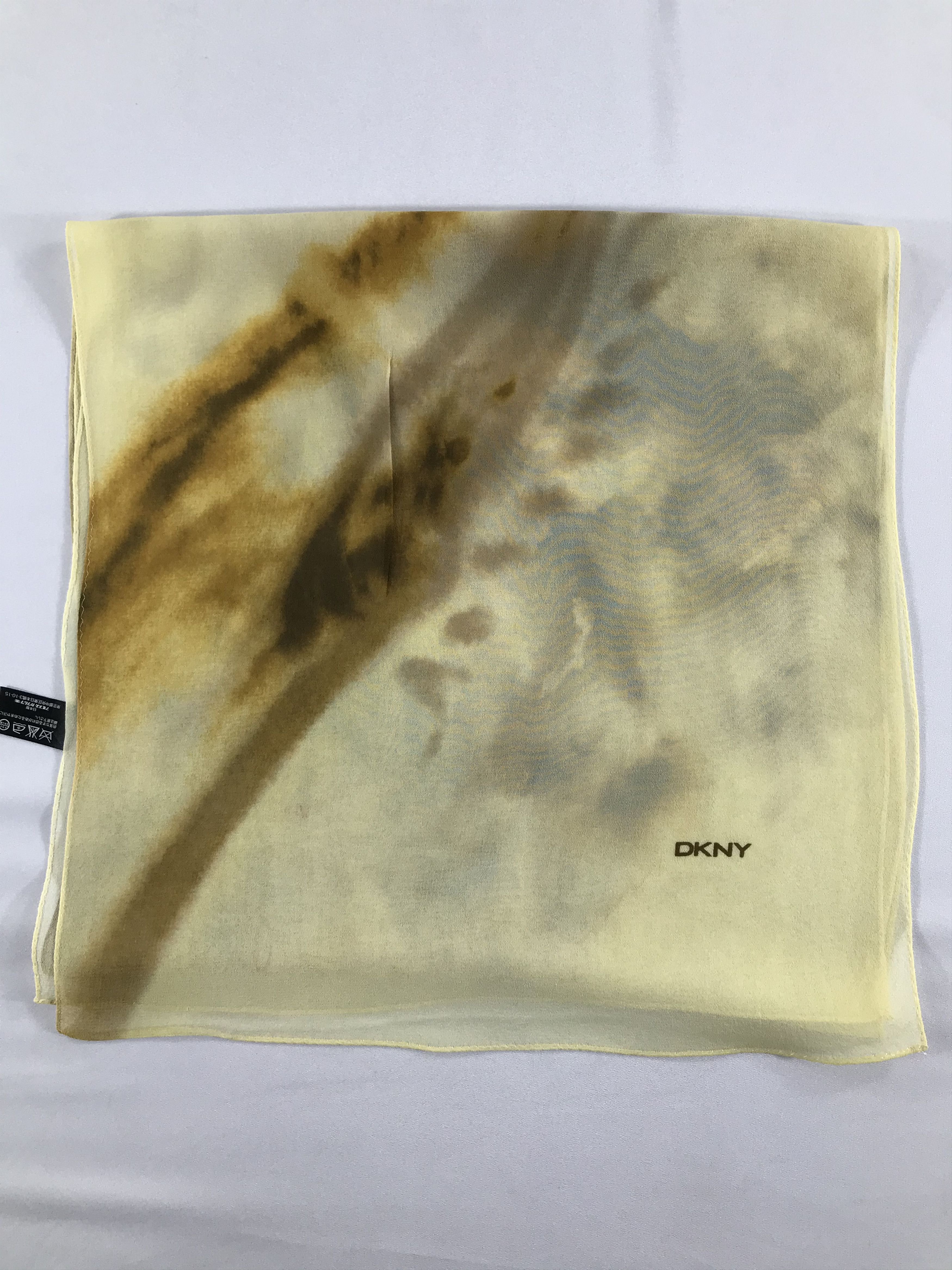 DKNY Vintage DKNY Silk Scarf Size ONE SIZE - 2 Thumbnail