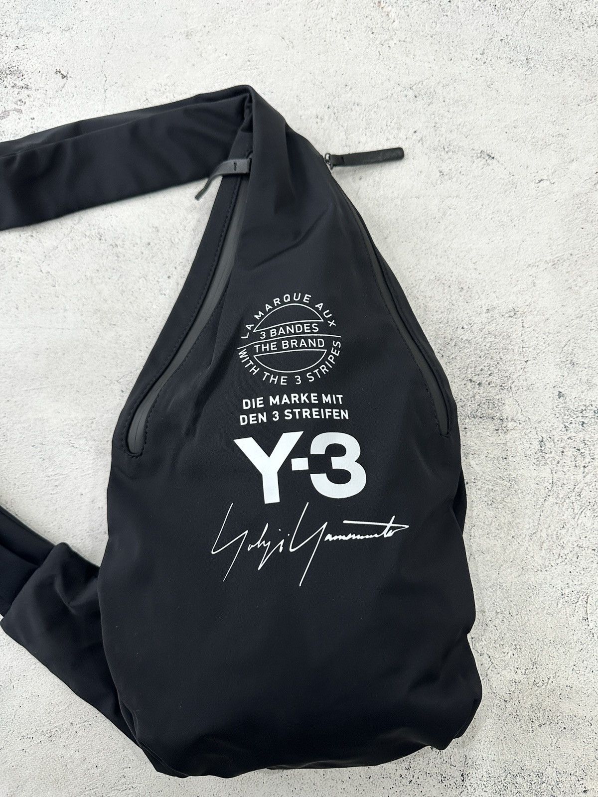Japanese Brand Y-3 Yohji Yamamoto sling bag backpack crossbody Size ONE SIZE - 7 Thumbnail