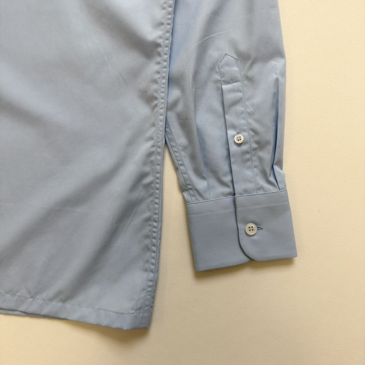 Prada S/S 24 Light Blue Cotton Boxy Fit Shirt Size US S / EU 44-46 / 1 - 12 Thumbnail