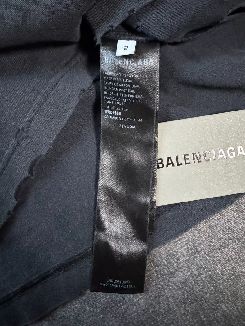 Balenciaga Balenciaga Perforated Lighter Iron Sheet Collar Pierced Sho Size US M / EU 48-50 / 2 - 4 Thumbnail