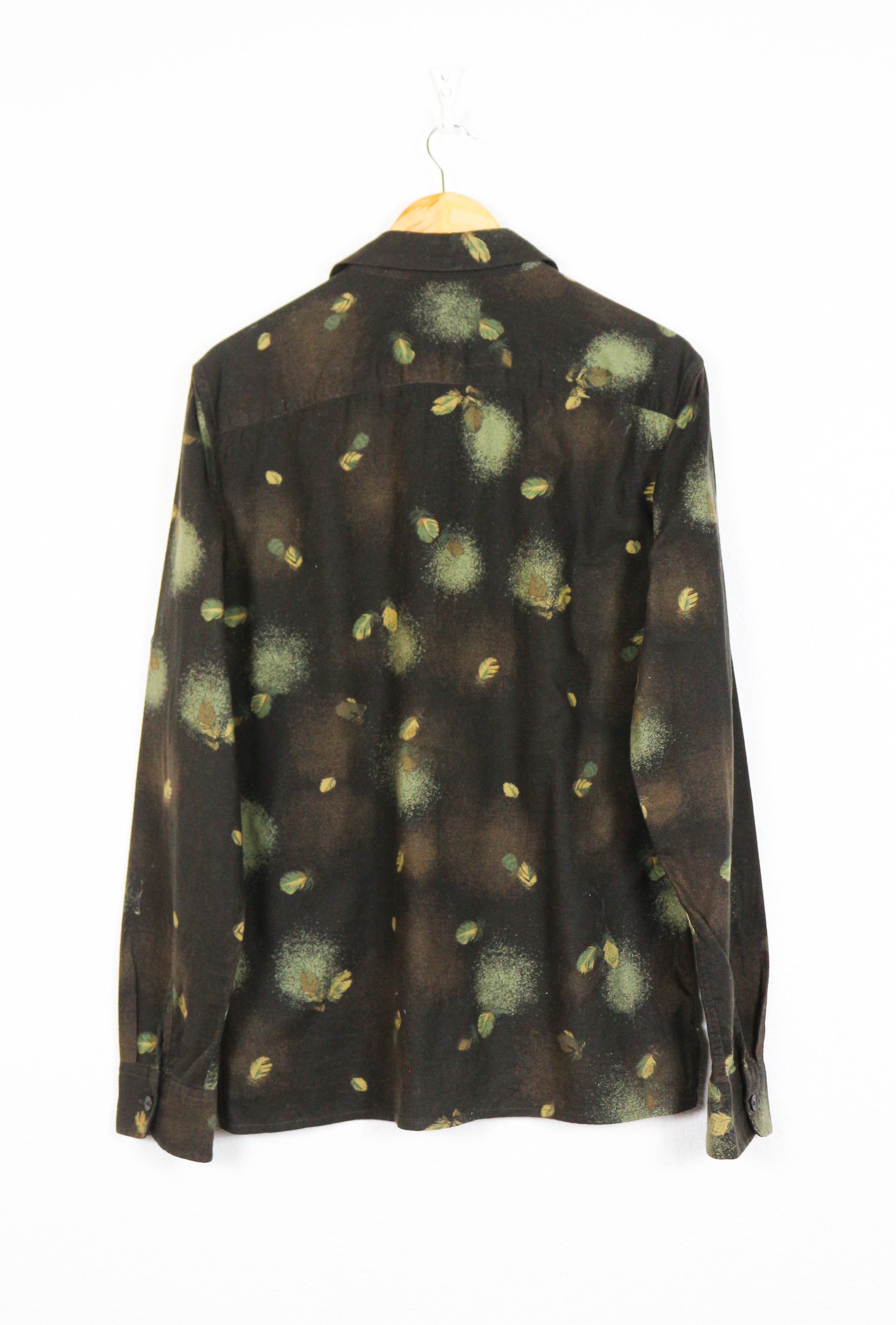 Allsaints Allsaints Abilene Printed Open Collar Shirt Size US M / EU 48-50 / 2 - 5 Thumbnail
