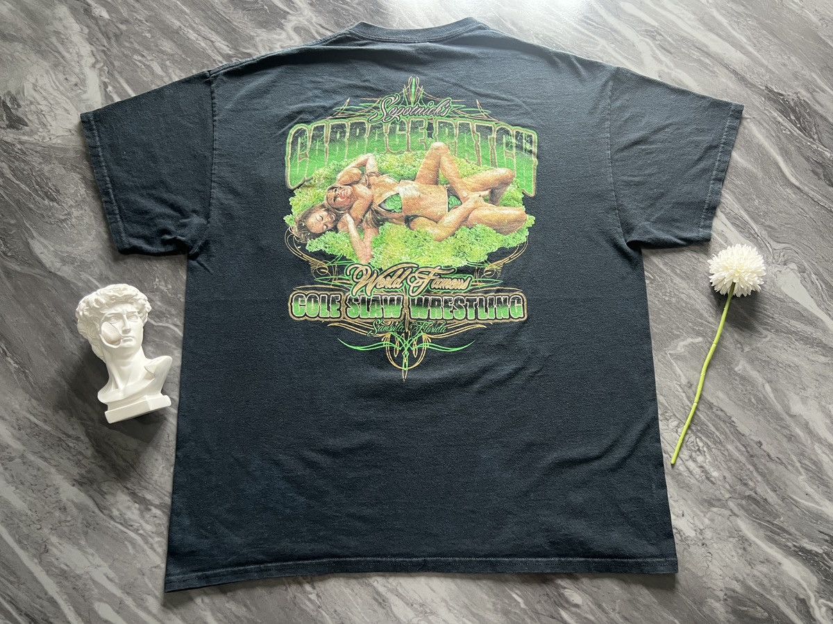 Designer × Gildan Cabbage Patch : Sopotnick World Famous Cole Slaw Wrestler Size US XL / EU 56 / 4 - 6 Thumbnail