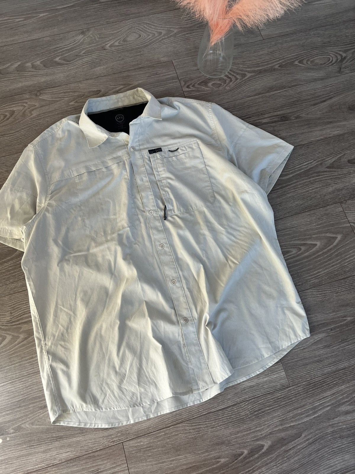 Wrangler ‼️Vintage Wrangler Outdoor ATG All Terrain Gear Pocket Shirt‼️ Size US XXL / EU 58 / 5 - 6 Thumbnail