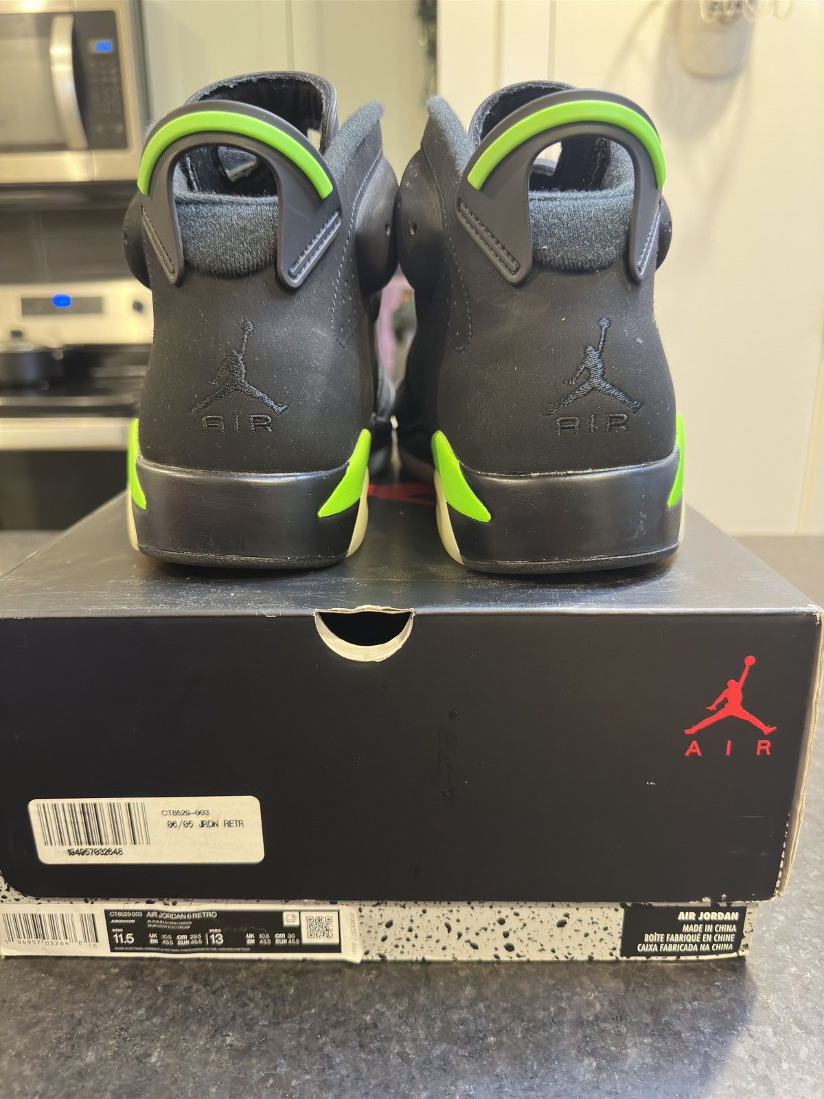 Jordan Brand AIR JORDAN 6 RETRO Size US 11.5 / EU 44-45 - 5 Thumbnail