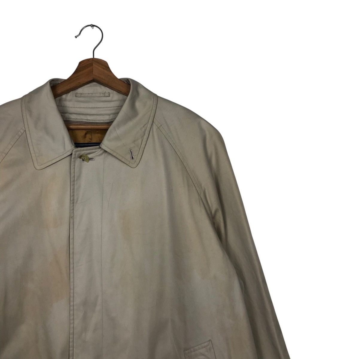 Burberry 📌Vintage Long Jacket Burberrys Nova Check Blanket Lining Size US M / EU 48-50 / 2 - 7 Thumbnail