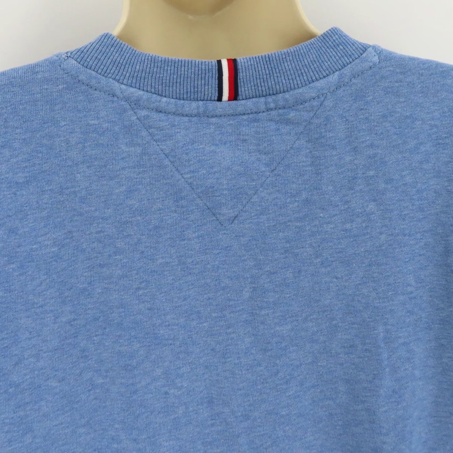 Tommy Hilfiger Tommy Hilfiger Womens Large Blue Crew Neck Embroidered Pullover Sweatshirt Top Shirt Size L / US 10 / IT 46 - 6 Thumbnail