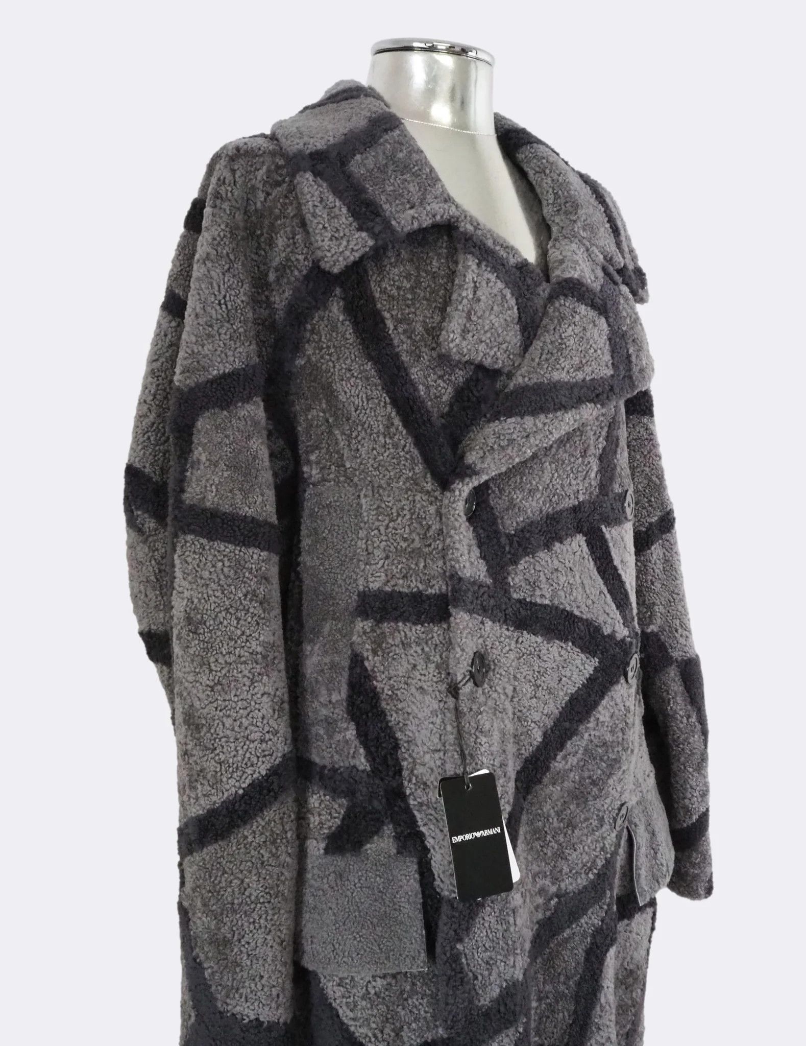 Emporio Armani Emporio Armani Reverse Shearling Leather Coat $2820 Size US M / EU 48-50 / 2 - 13 Thumbnail