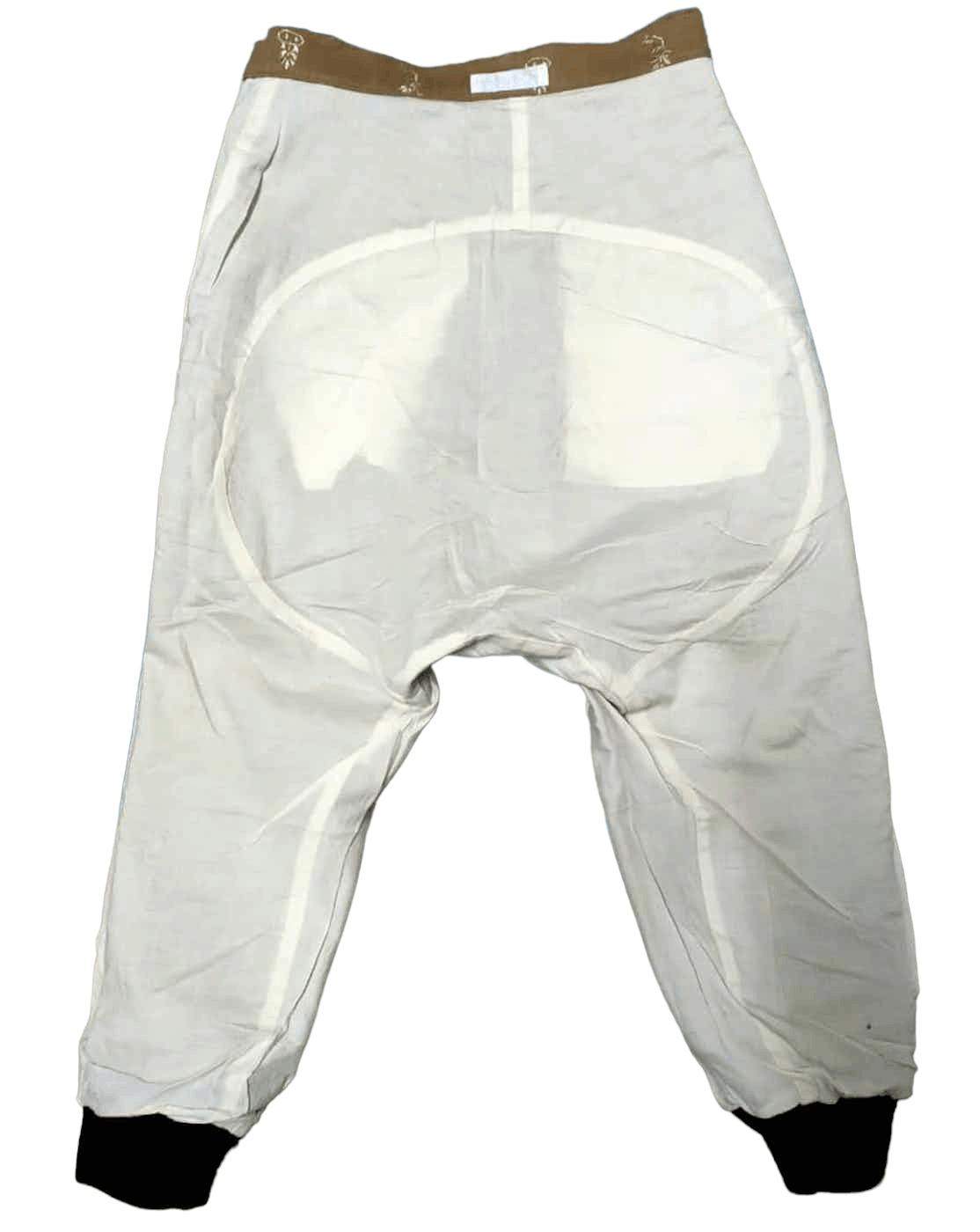 Issey Miyake Ne-Net Embroidered Cropped Pant Size 29" - 3 Thumbnail