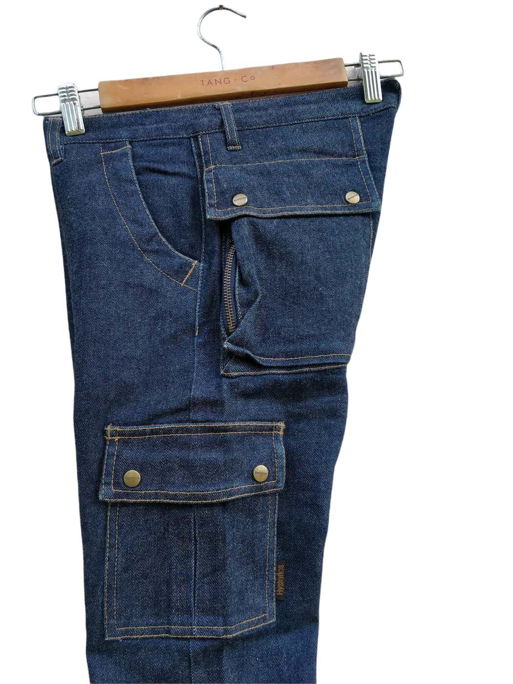 Hysteric Glamour Rare! Hysteric Glamour Bondage Cargo Multipocket Denim Jeans Size US 30 / EU 46 - 2 Thumbnail