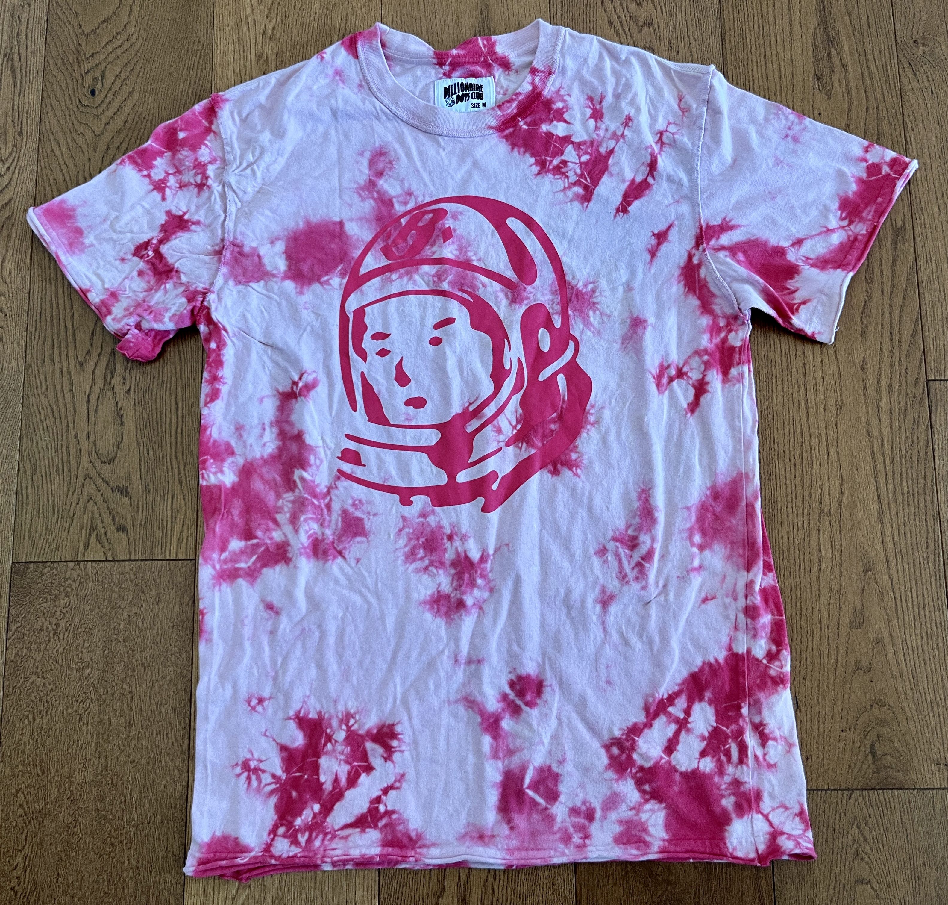 Billionaire Boys Club BBC Billionaire Boys Club Pink Tie Dye Astronaut Tee M Size US M / EU 48-50 / 2 - 1 Thumbnail