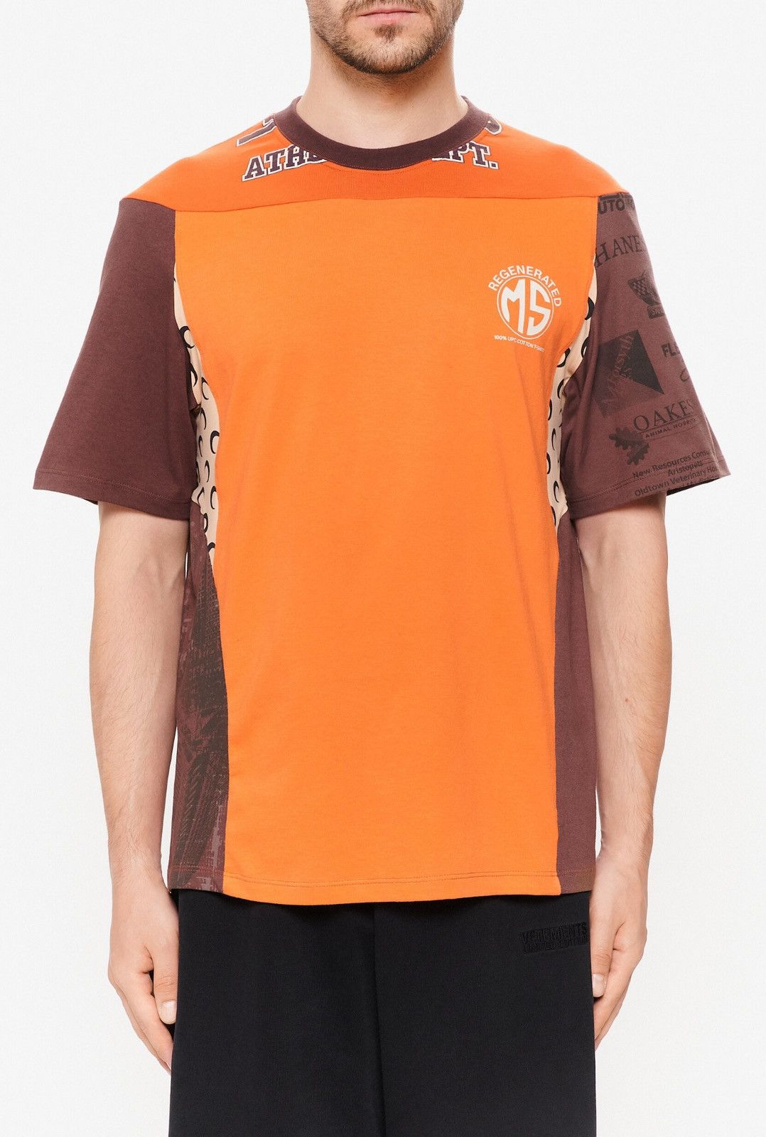 Marine Serre Last Size Marine Serre Regenerated Patchwork T-Shirt Size US M / EU 48-50 / 2 - 8 Thumbnail
