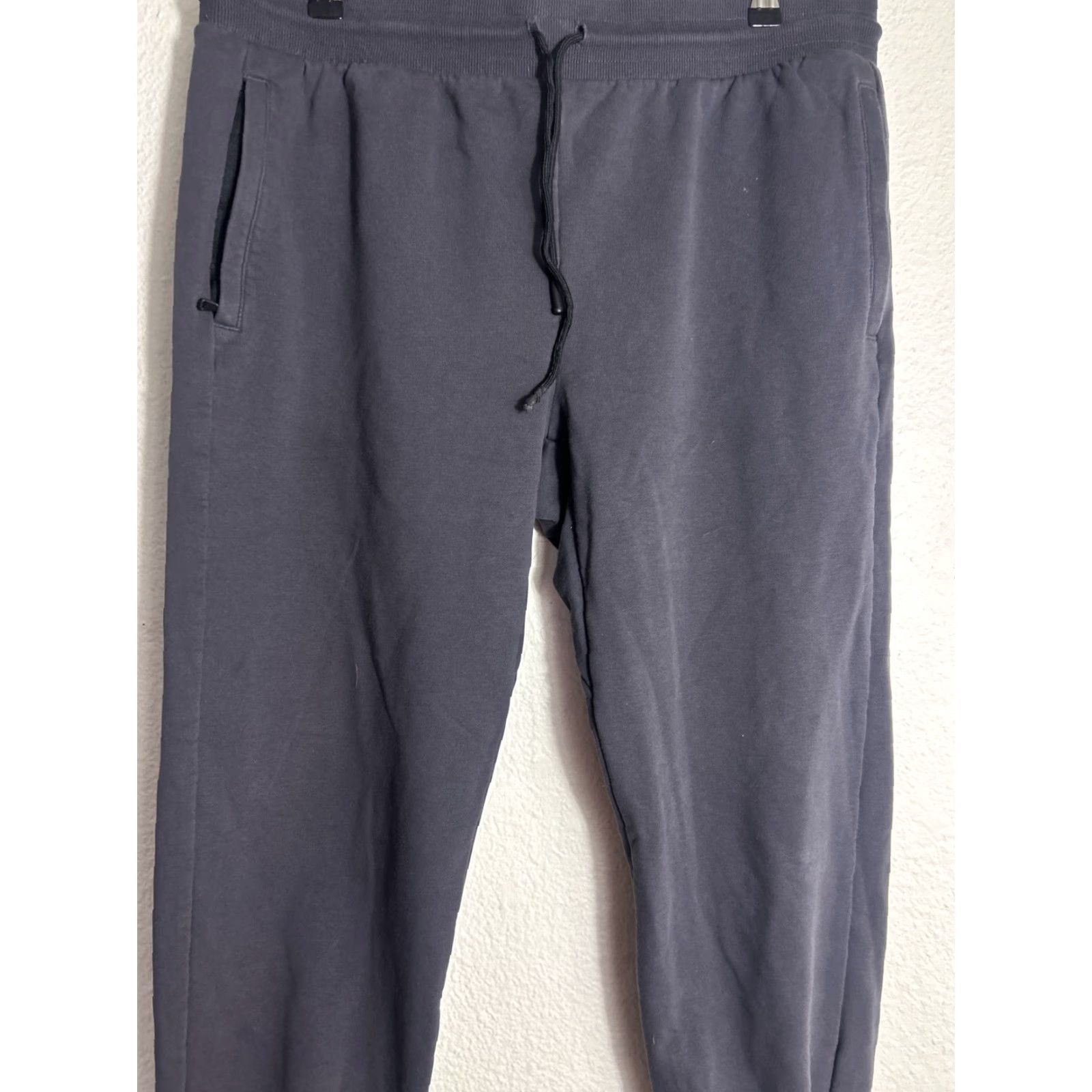 VonZipper Fablectics Men's Large 36x28 Charcoal Gray Jogger Zipper Pocket Sweatpants Size US 33 - 3 Thumbnail