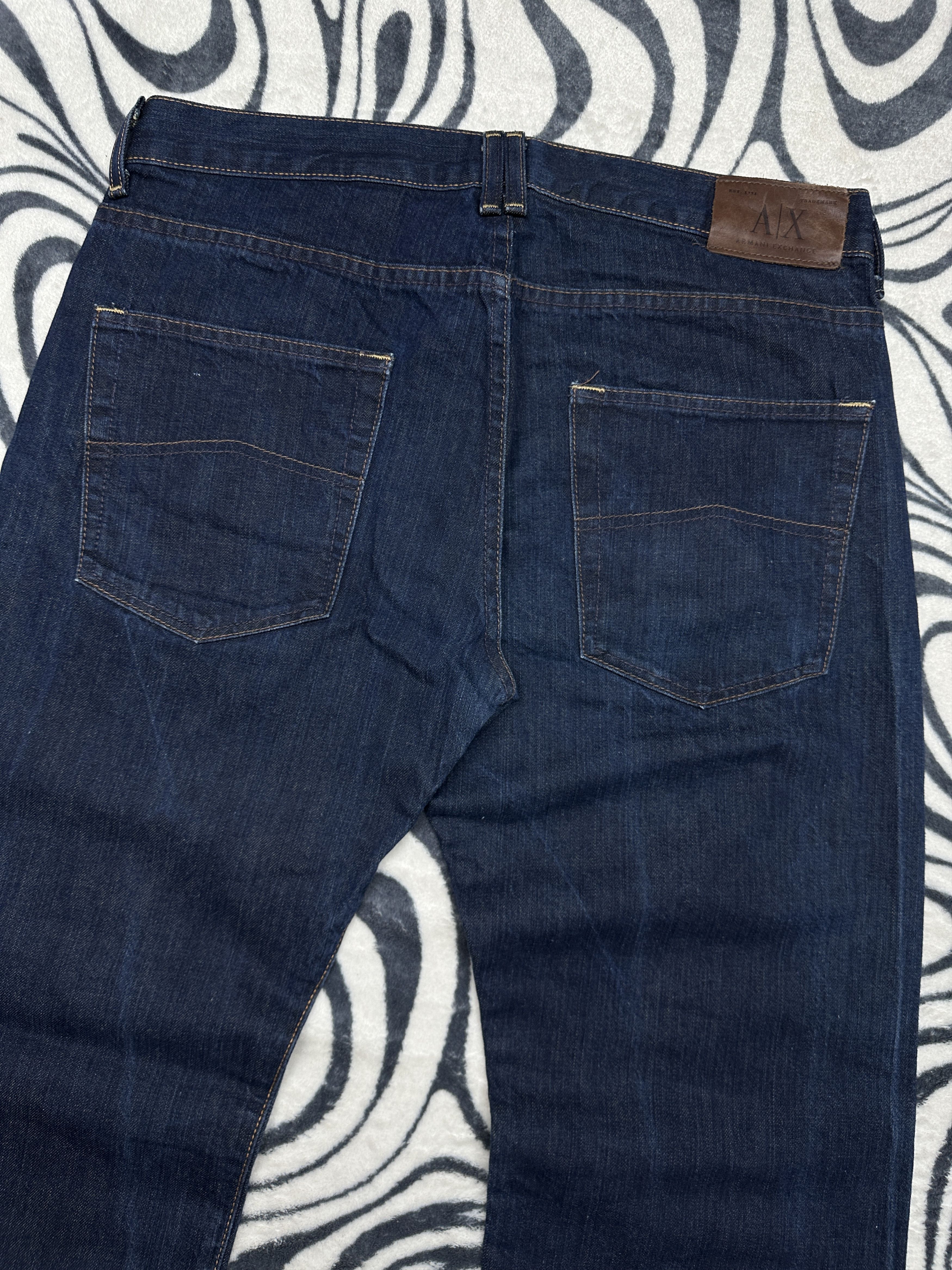 Armani Exchange Armani Exchange Mens Salvage Denim Pants Jeans Size US 34 / EU 50 - 2 Thumbnail