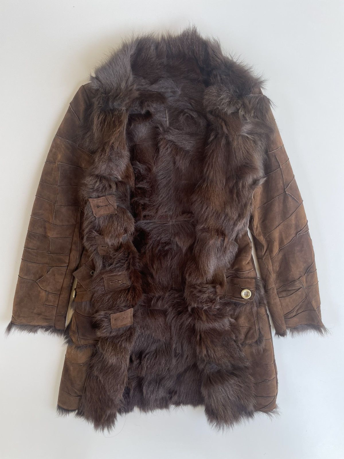 Other Japanese Brand Pride Leather Fur Jacket Size S / US 4 / IT 40 - 4 Thumbnail
