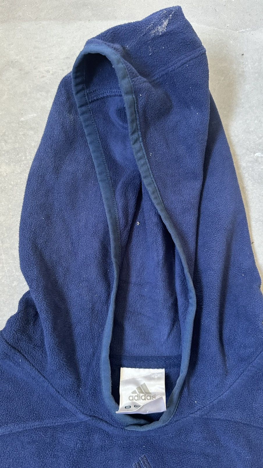 Adidas VINTAGE ADIDAS FLEECE HOODIE Size US XL / EU 56 / 4 - 7 Thumbnail