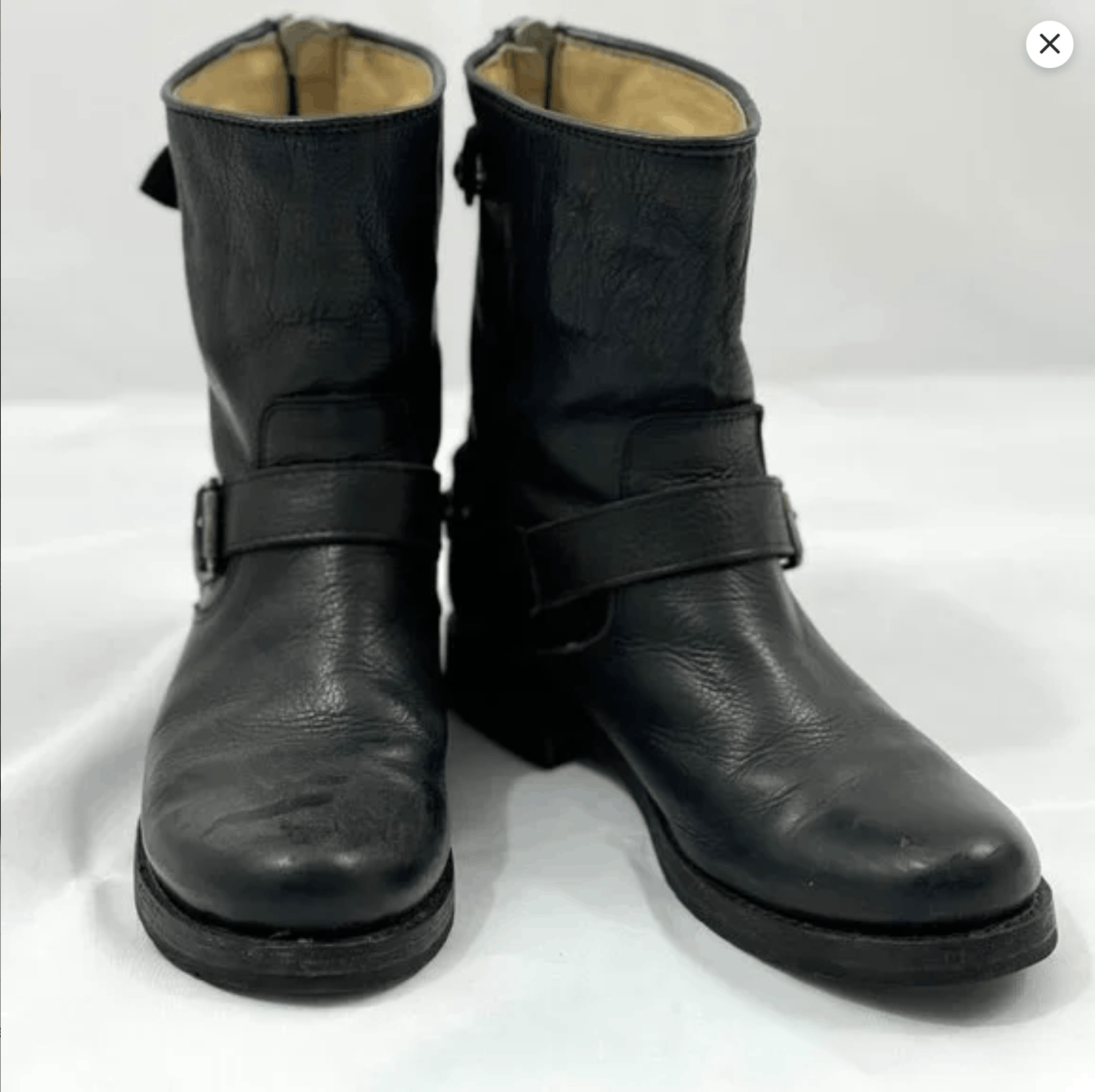 Frye Veronica Back Zip Short Moto Boots Size US 8 / IT 38 - 1 Thumbnail