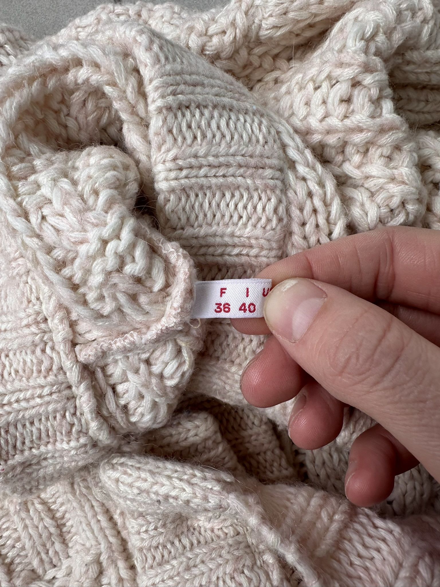 Designer See by Chloe wool cardigan oversize Size US L / EU 52-54 / 3 - 9 Thumbnail