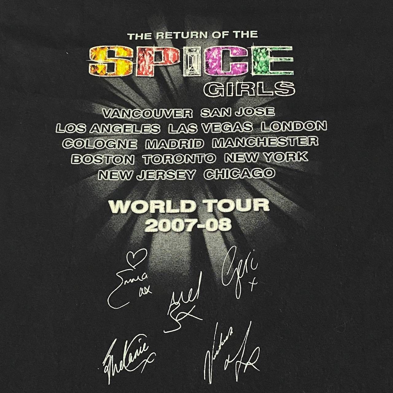 Band Tees Vintage Y2K Spice girls band tour 2007 Size US M / EU 48-50 / 2 - 4 Thumbnail