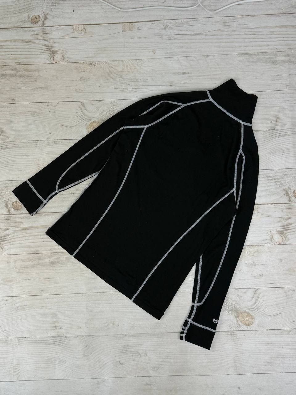 ORTOVOX Ortovox Merino Wool 1/4 Zip Long Sleeve T-Shirt Size US XL / EU 56 / 4 - 11 Thumbnail
