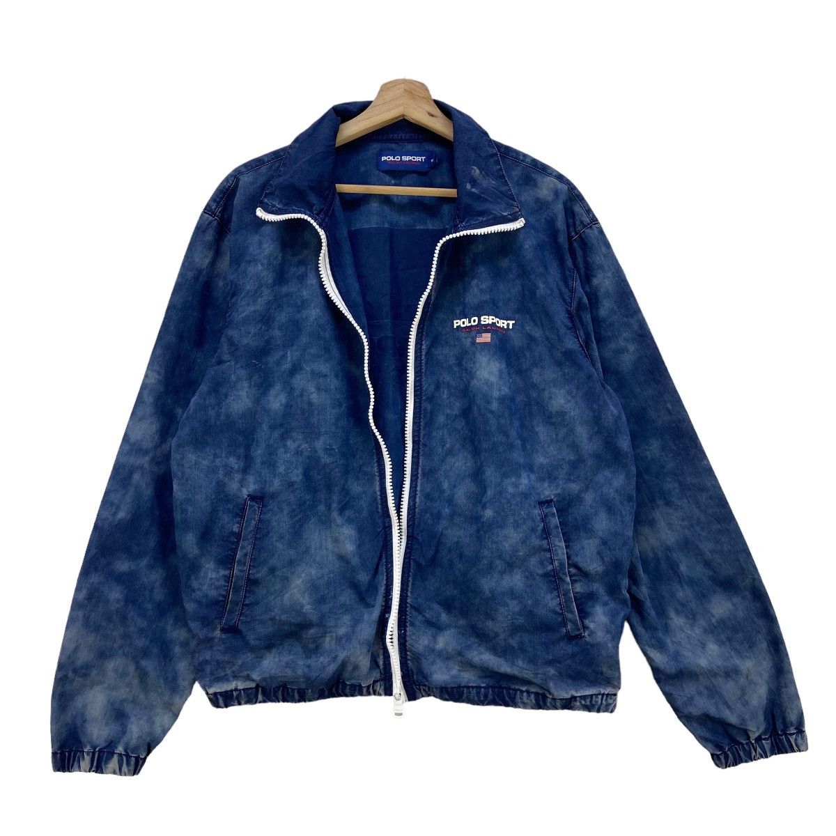 Polo Ralph Lauren Polo Sport by Ralph Lauren Tie Dye USA Flag Light Jacket Size US S / EU 44-46 / 1 - 3 Thumbnail