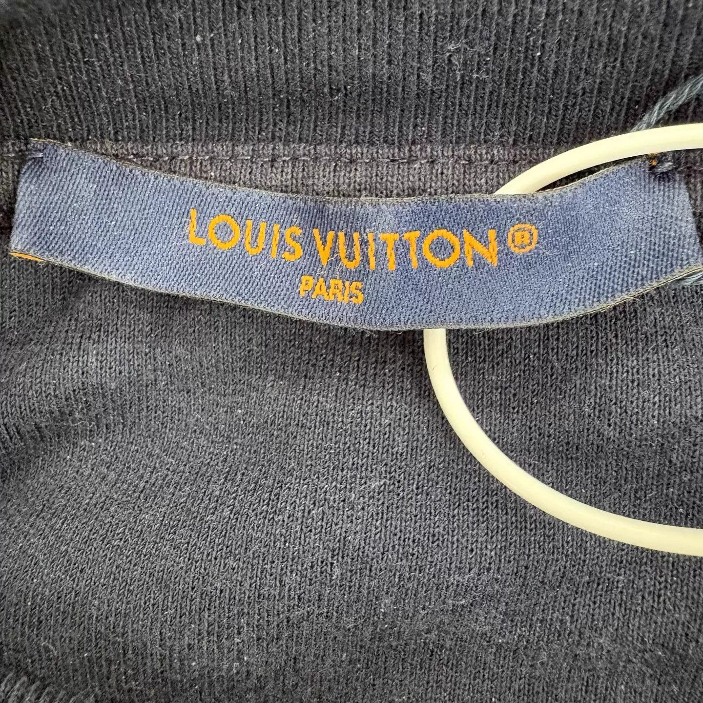 Louis Vuitton LV SS25 Blue Ribbon Embroidery Logo Crew Sweat M Size US M / EU 48-50 / 2 - 3 Thumbnail